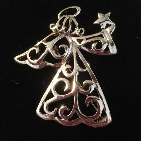 Christmas Angel Pin - Picture 3 of 3